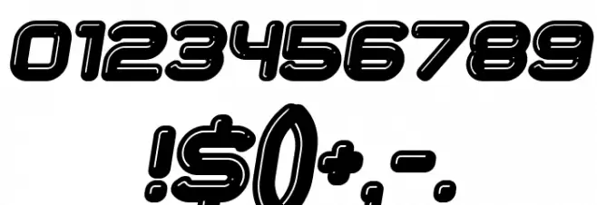 Liquid Italic Font OTHER CHARS