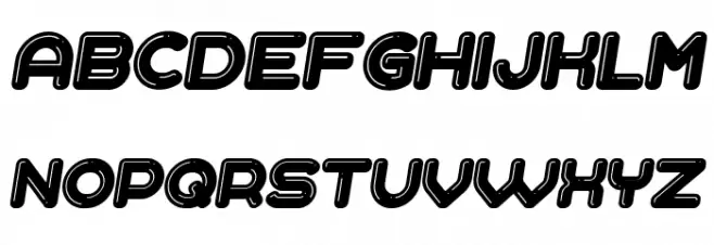 Liquid Italic Шрифта ВЕРХНИЙ