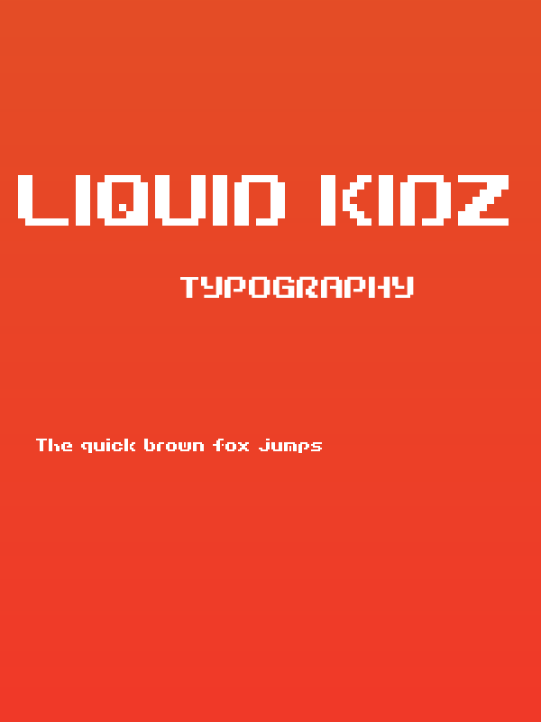 Liquid Kidz spazeout Poster