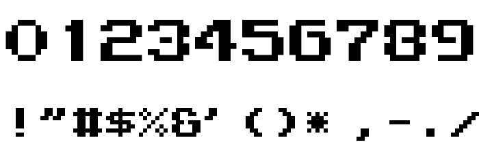 Liquid Kidz Font OTHER CHARS