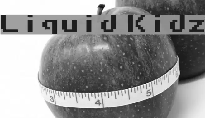 Liquid Kidz Font examples