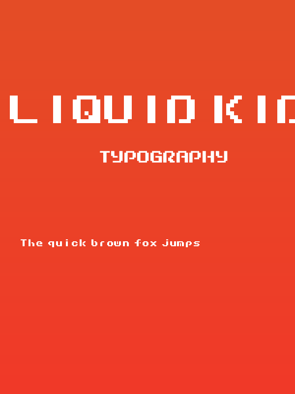 Liquid Kidz Poster