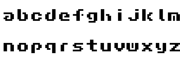 Liquid Kidz Font LOWERCASE