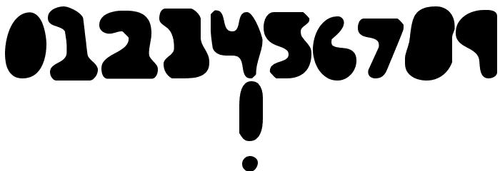 Liquid Pickle Font OTHER CHARS