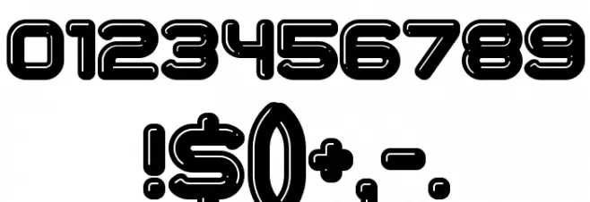 Liquid Regular Font OTHER CHARS