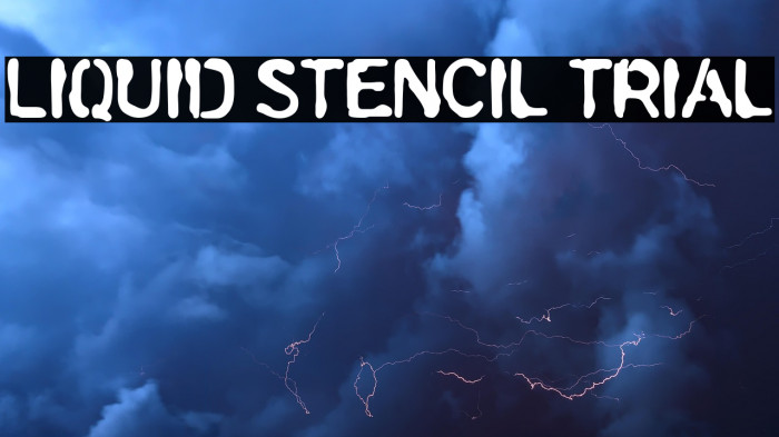 Liquid Stencil trial Example 1