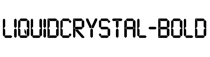 LiquidCrystal-Bold  नि: शुल्क फ़ॉन्ट्स डाउनलोड