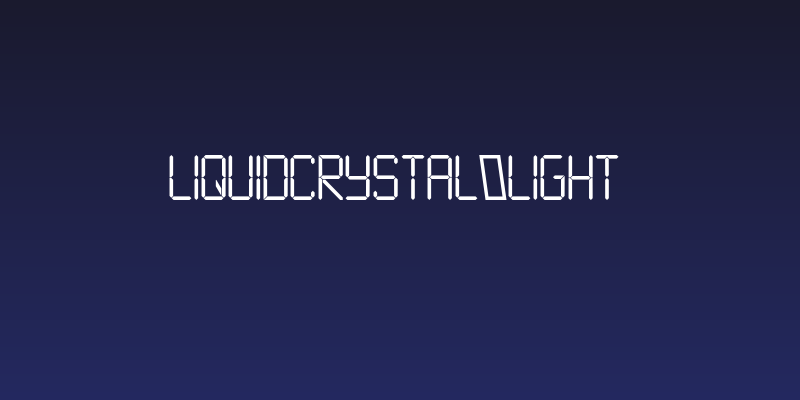 LiquidCrystal-Light Social Header
