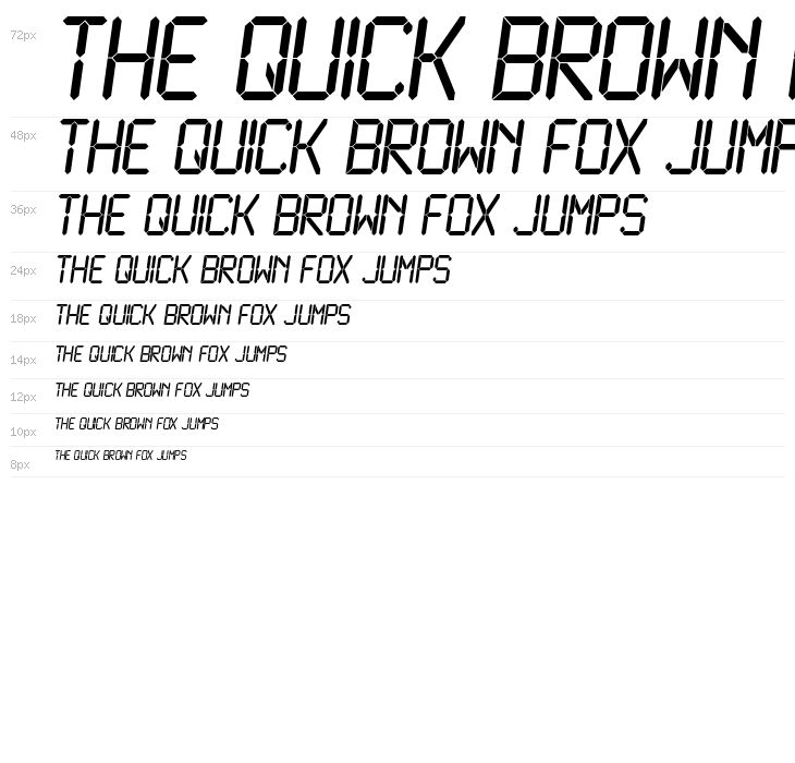 LiquidCrystal-RegularItalic Waterfall