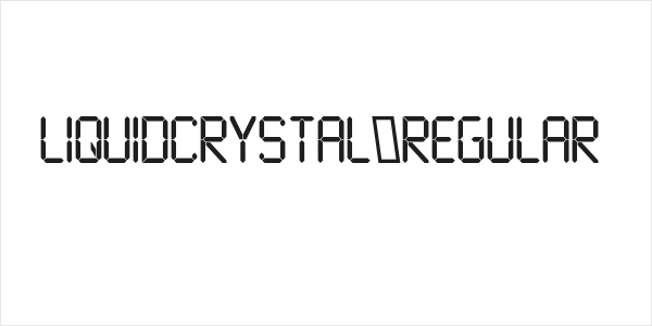 LiquidCrystal-Regular Logo