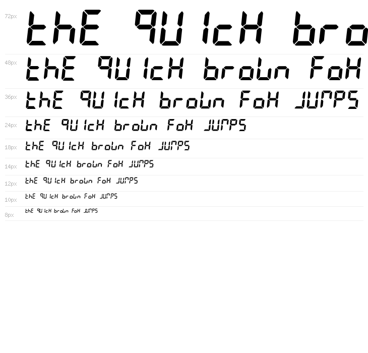 LiquidCrystal Waterfall
