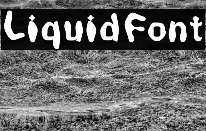 LiquidFont Fonte examples