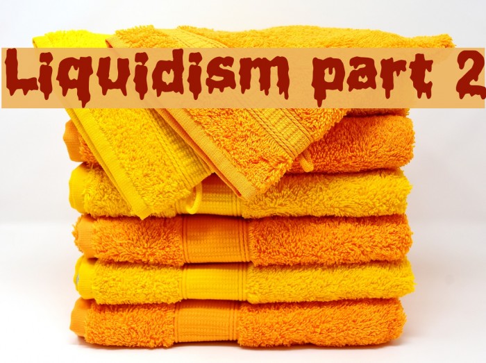 Liquidism part 2 Font examples
