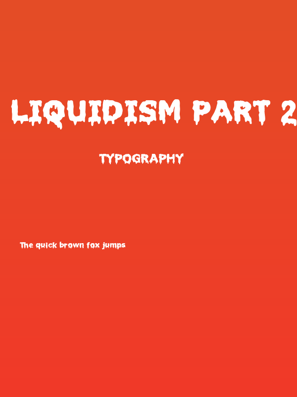 Liquidism part 2 Poster