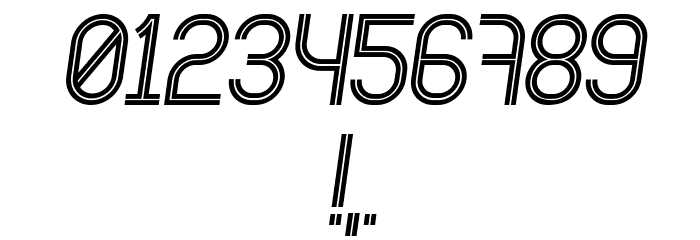 Liquidrom Italic Font OTHER CHARS