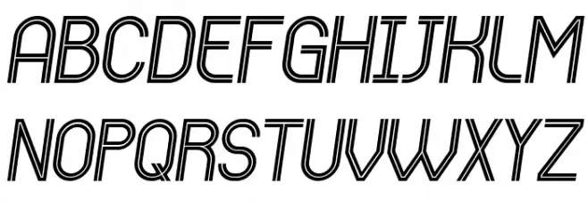 Liquidrom Italic Fuentes MAYÚSCULAS