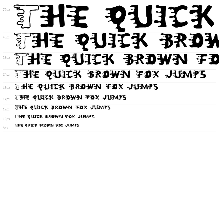 Liquidy Bulbous Waterfall