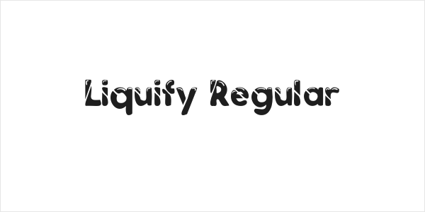 Liquify Regular Logo