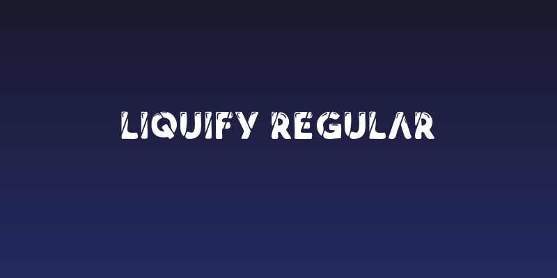 Liquify Regular Social Header