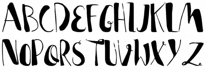 Lisa Marie Schriftart Groß