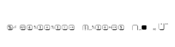 LisaCalc Paper 2X3Y  font caratteri gratis