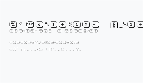 LisaCalc Paper 2X3Y Business Card