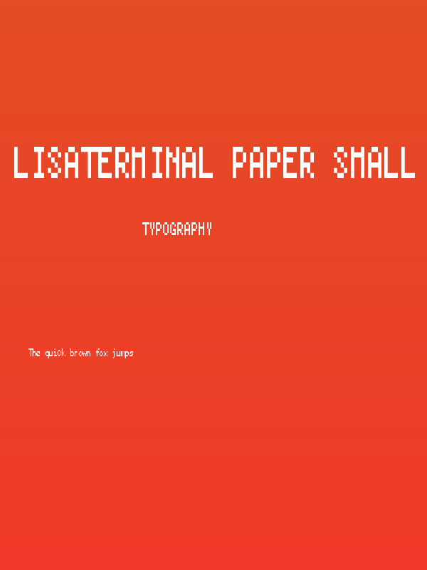 LisaTerminal Paper Small 2X3Y Poster