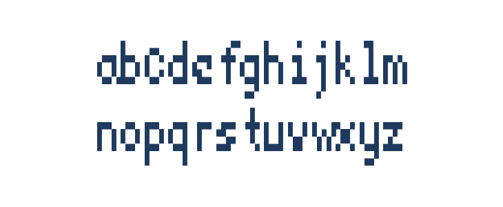 LisaTerminal Paper Small 2X3Y Lowercase