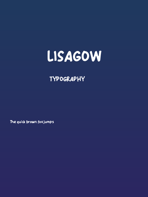 Lisagow Poster