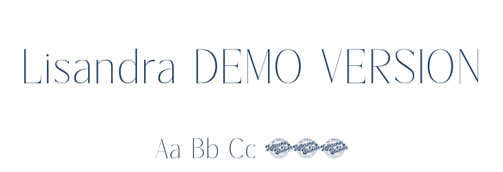Lisandra DEMO VERSION Font Preview