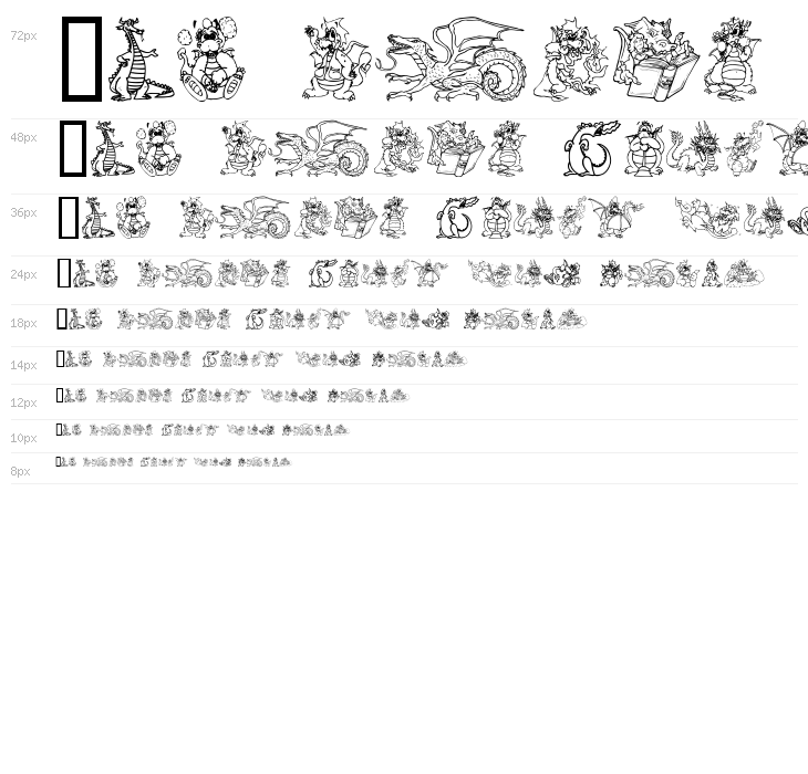 Lisa's Dragons Waterfall