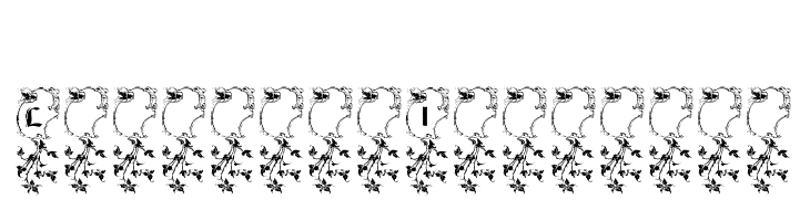 LisburneInitials Font