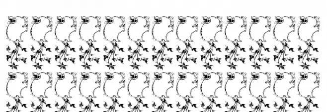 LisburneInitials Schriftart Kleinbuchstaben