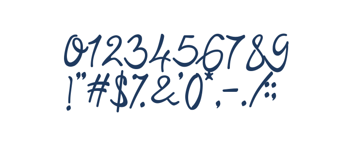 Lisna Bold Other Characters