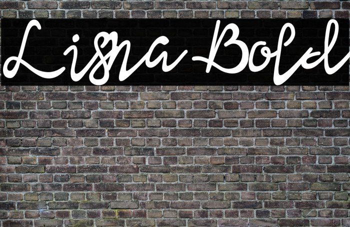 Lisna Bold Example 2