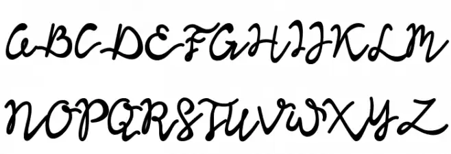 Lisna Demo Bold Font OTHER CHARS