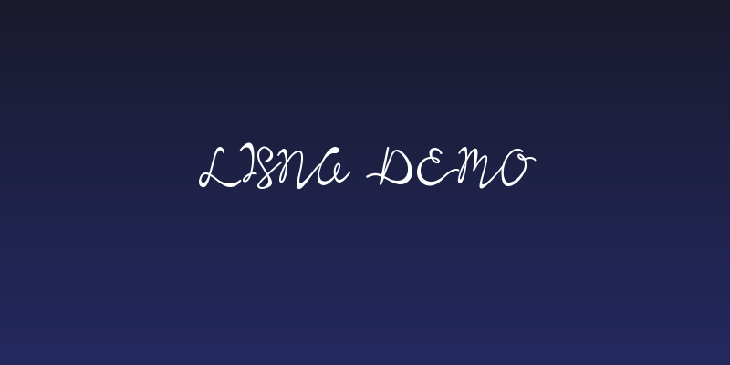 Lisna Demo Social Header