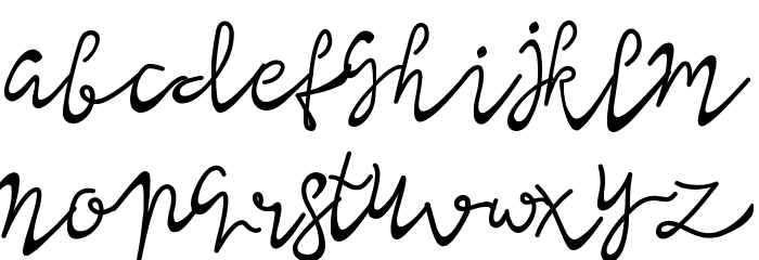 Lisna Demo Font LOWERCASE