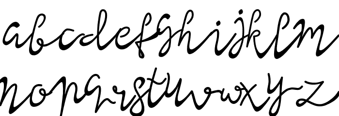 Lisna Font LOWERCASE