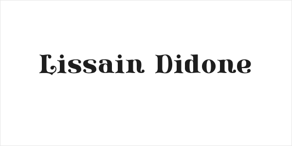 Lissain Didone Logo