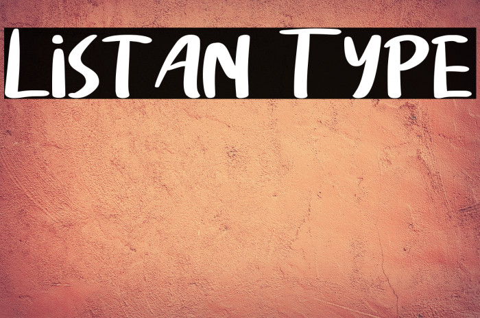 Listan Type Example 1