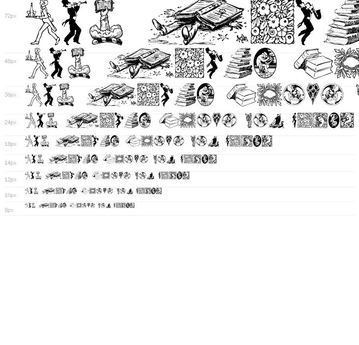 Listemagerens Ny Dingbats Waterfall