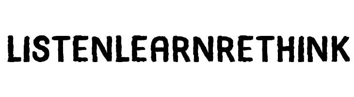 ListenLearnRethink  baixar fontes gratis