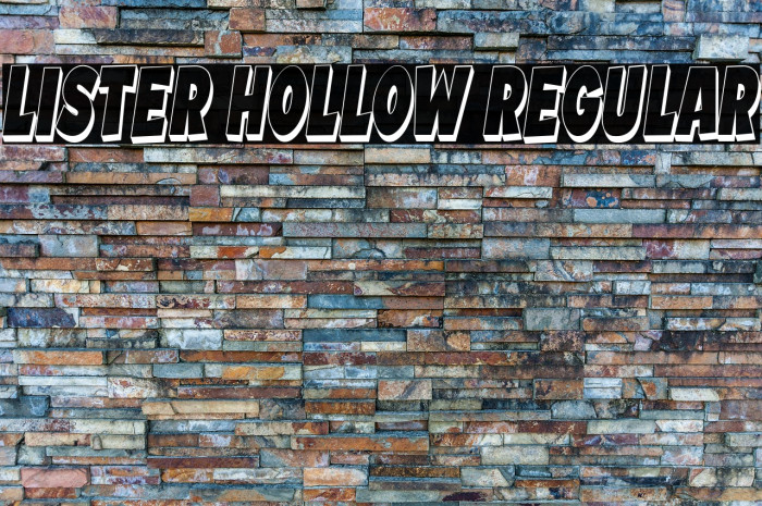 Lister Hollow Regular Example 2