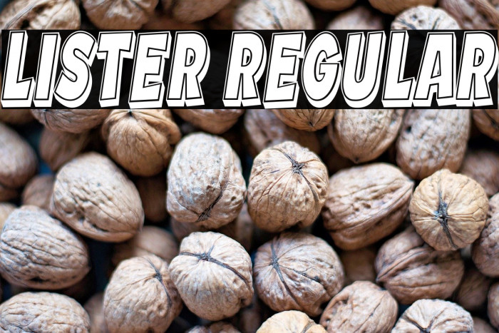 Lister Regular Example 2