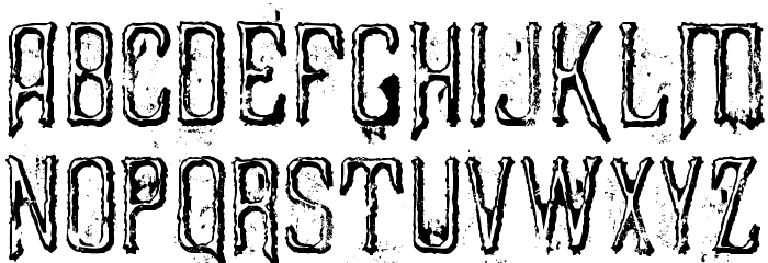 Liszthius-Alkimista Font LOWERCASE
