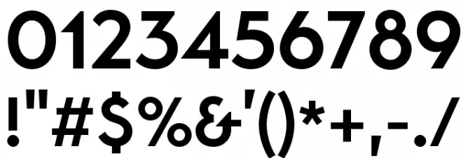 LitSans Medium Font OTHER CHARS