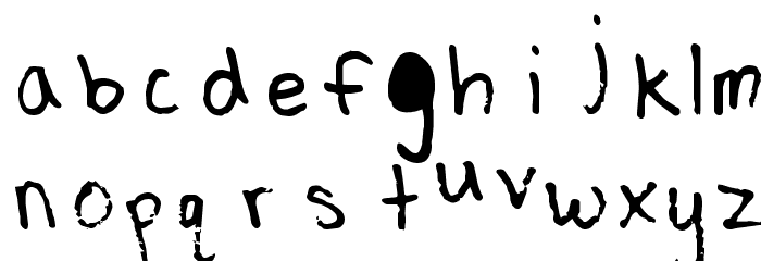 Lita Font LOWERCASE