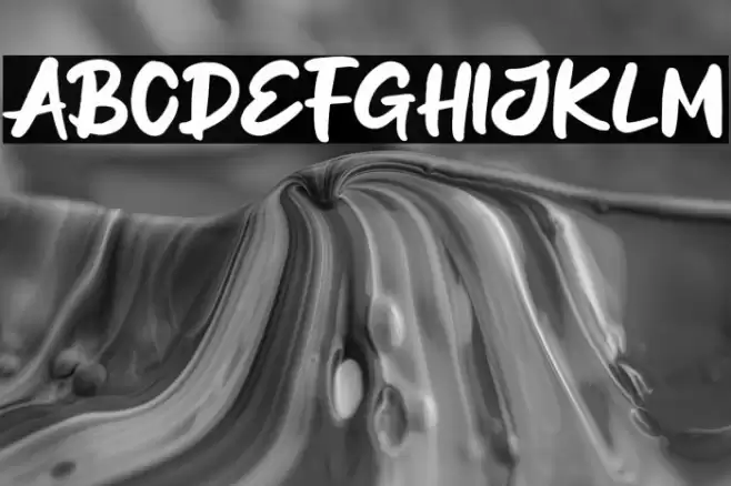 Litchi Days Font examples