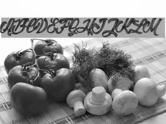 Litchis Island_PersonalUseOnly Шрифта examples